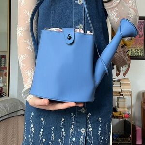 Blue Watering Can Handbag